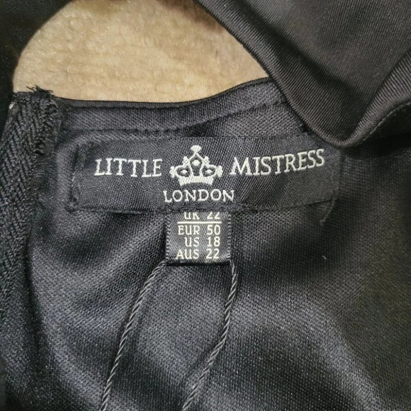 NEW Little Mistress London Women's Sequin Dress Size 18 - Picture 6 of 11